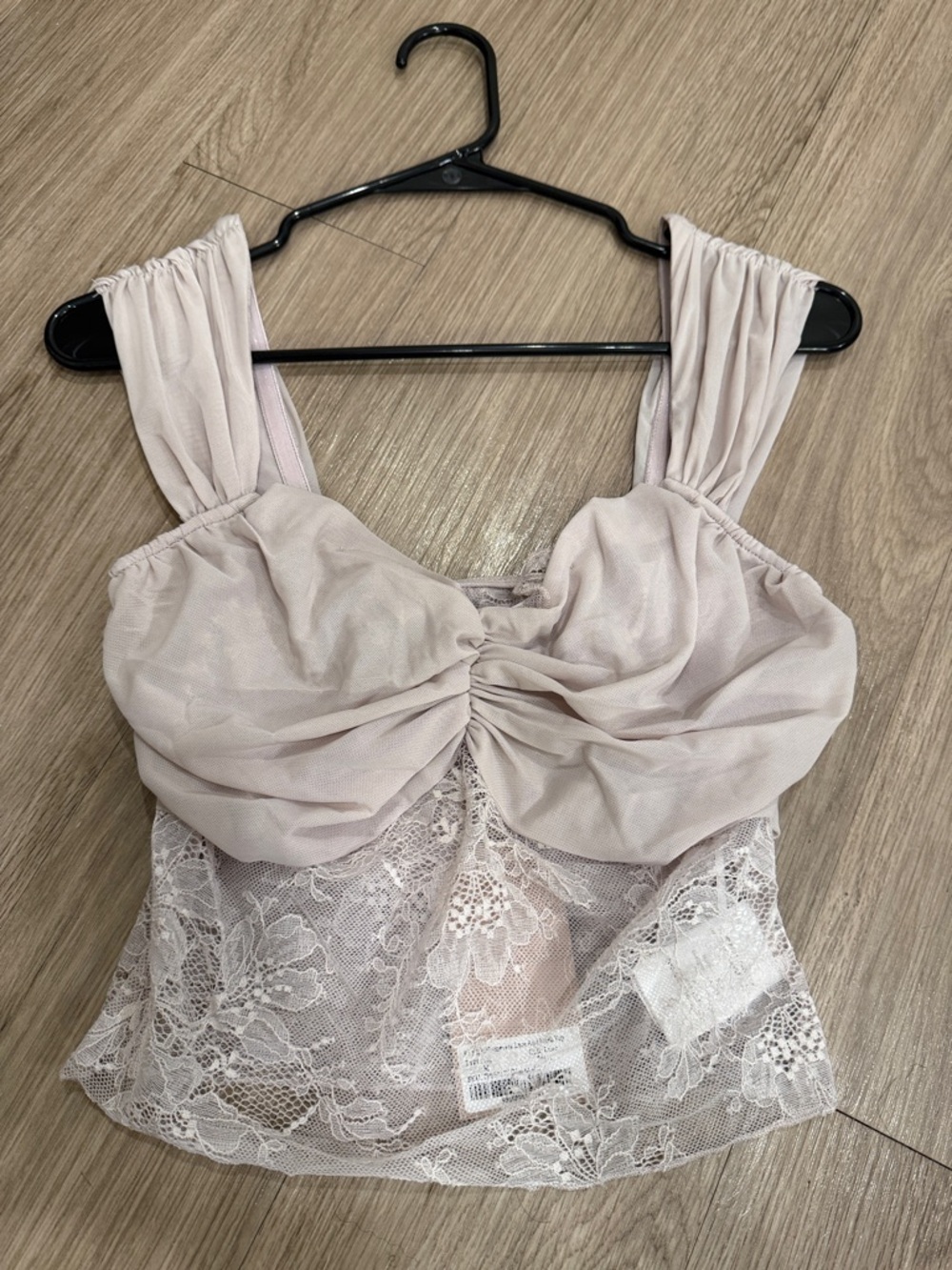 Meshki Guinevere Lace Top - Lilac - Picture 2 of 3
